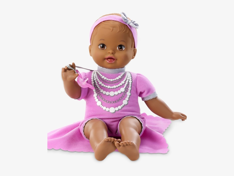 This Doll Comes In Caucasian Or African American - Little Mommy Baby So New Doll - African American, transparent png download