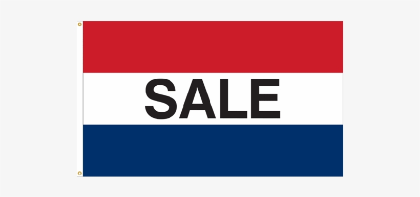 Sale Flag Red/white/blue - American Eagle Sale Message Flag, transparent png download