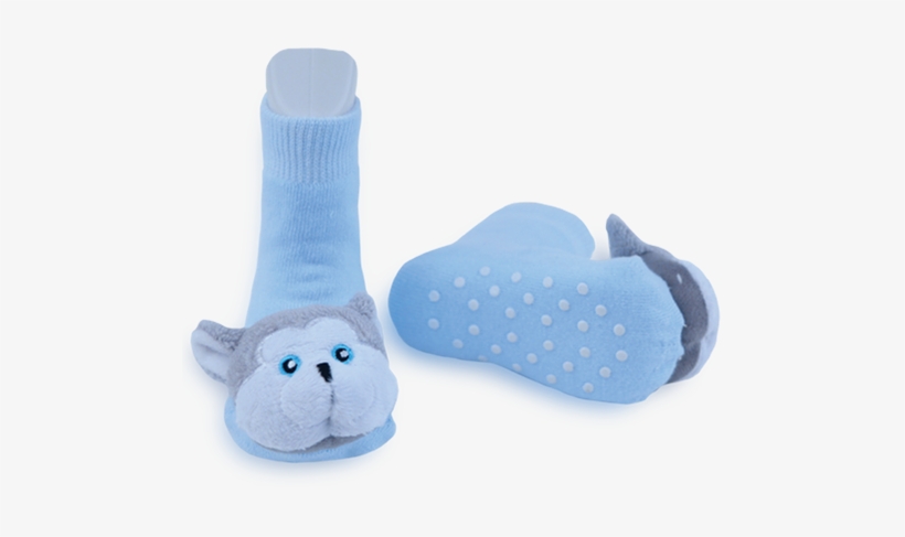 Jlb73 15, Baby Wolf Rattle Sock - Stuffed Toy, transparent png download