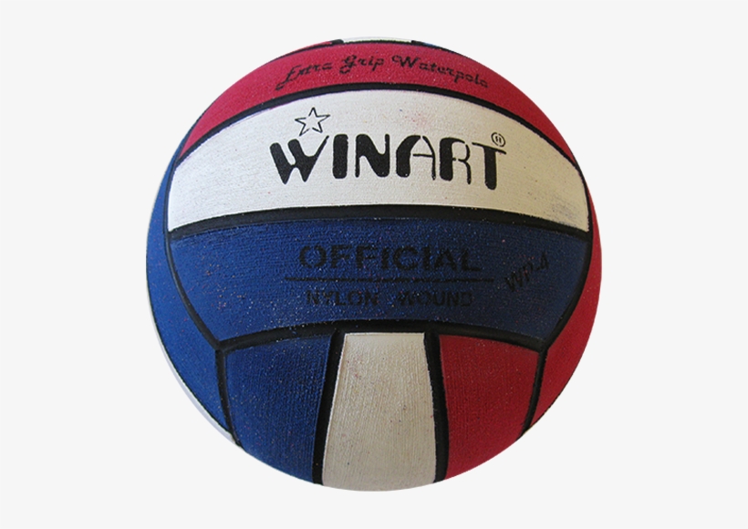 Wp4 Red White Blue - Decathlon Nabaiji Water Polo Ball Size, transparent png download