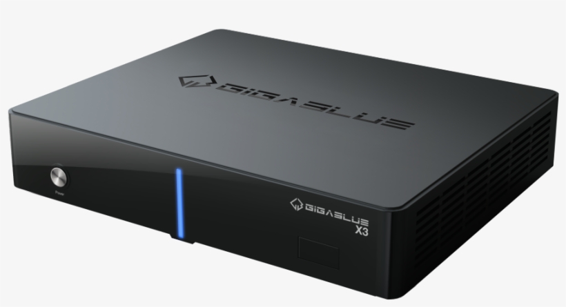Gigablue Hd X3 Linux E2 Full Hd Hdtv Receiver Usb 1x - Gigablue Hd X3, transparent png download