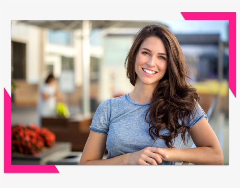 Located In The Heart Of Yaletown, Max Dental Offers - Woman Healthy Gums, transparent png download