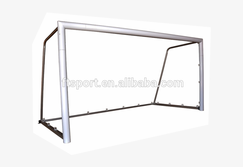 China Professional Aluminum Soccer Goals/metal Football - Net, transparent png download