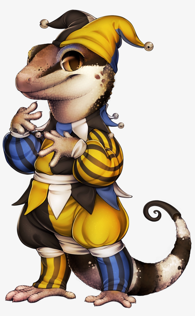 Gecko Joker - Portable Network Graphics, transparent png download