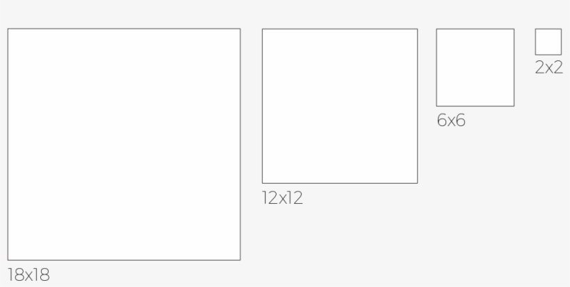 Available Sizes - Monochrome, transparent png download