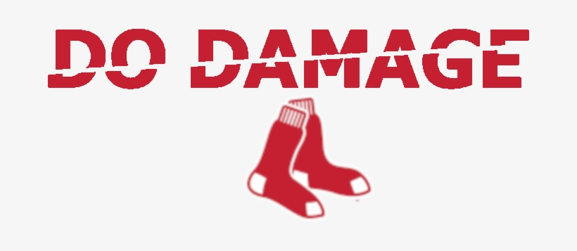 No Shadow - Do Damage Red Sox, transparent png download