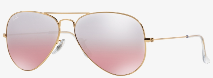 Ray-ban Avaitor Sunglasses - Ray Ban Aviator Rose, transparent png download