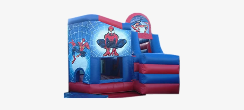 Large Spiderman - Bouncy Castle For Boys, transparent png download