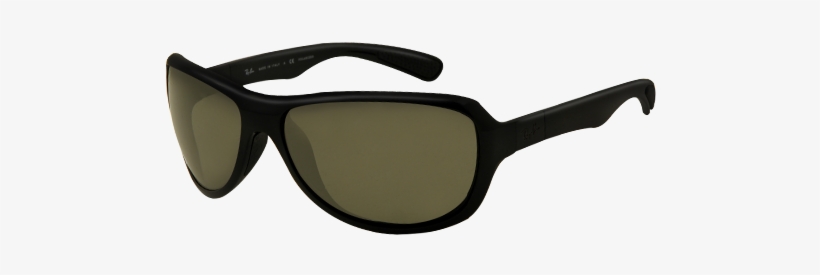 Ray Ban Rb4189 Black Polarised Sunglasses - Sunglasses, transparent png download