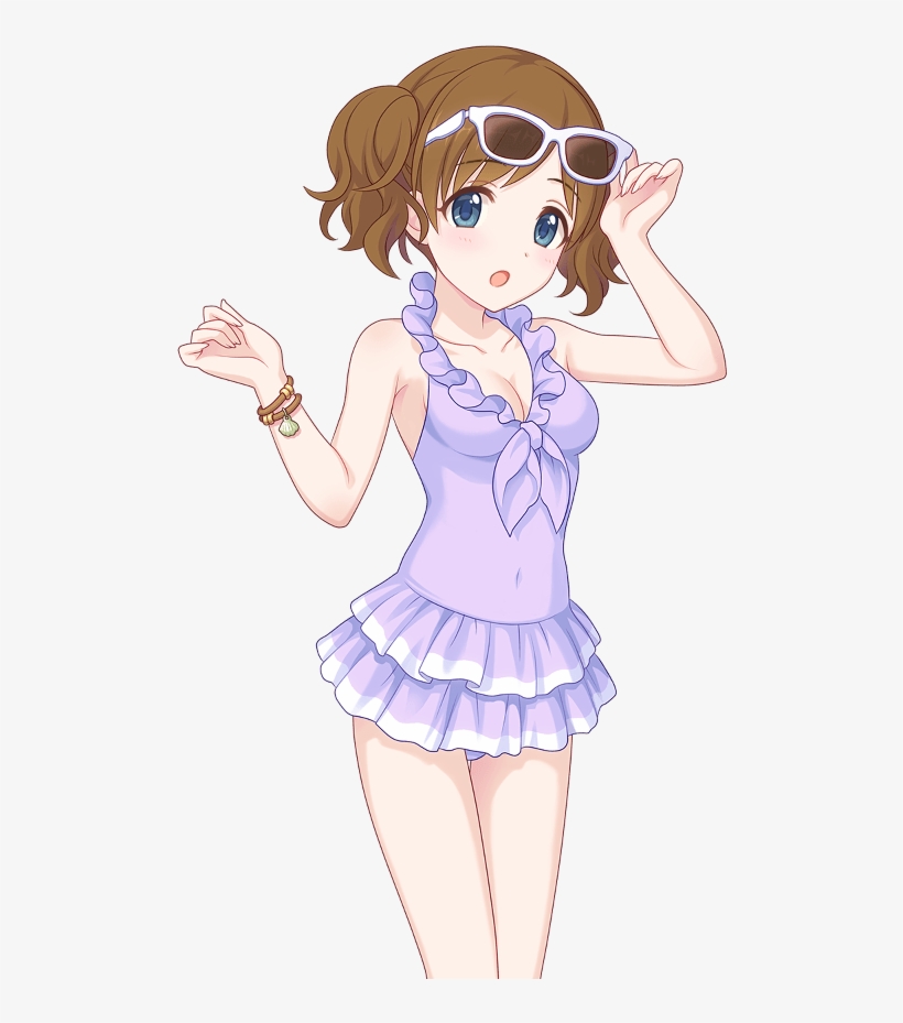 Pop Fiend Spear Kazemiya Akari Rare Gacha009 1 Surprised - Cartoon, transparent png download