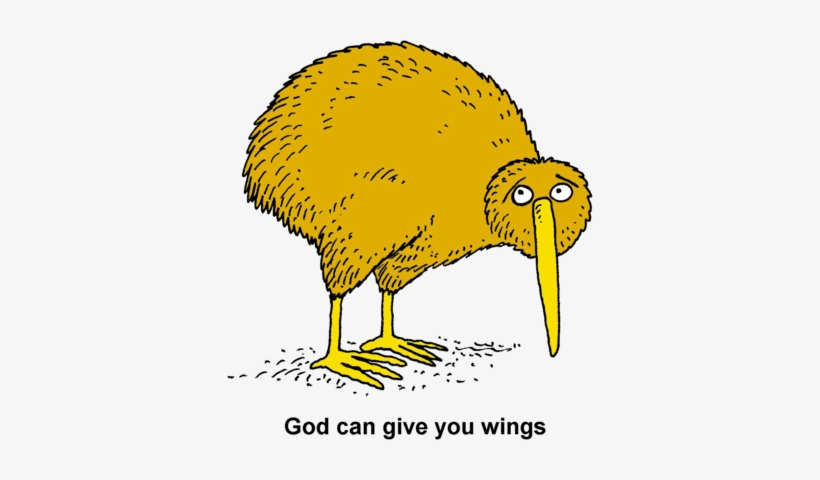Kiwi - Yellow Kiwi Bird, transparent png download