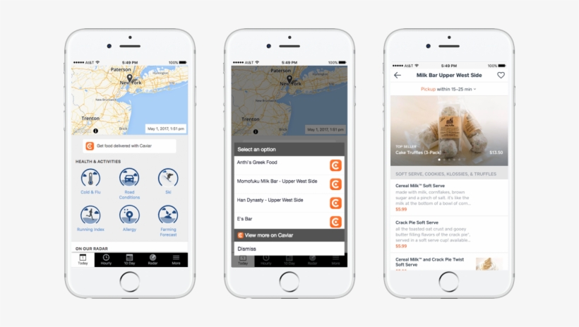The Caviar App Will Be Shown To Weather - Iphone, transparent png download