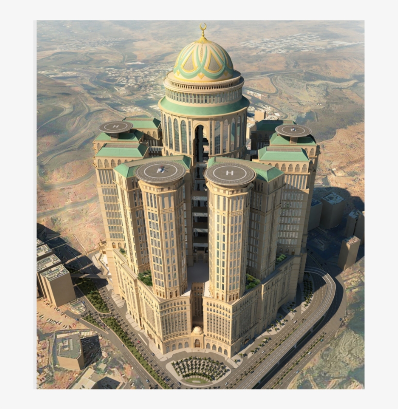 Arif Rafiq On Twitter - Largest Hotel In Mecca, transparent png download
