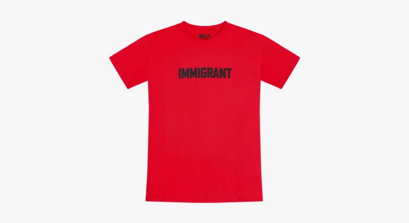 Immigrant Red T-shirt Digital Album - Parkrun Milestone T Shirt, transparent png download