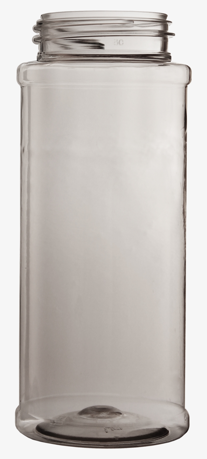 12 Oz Clear Pet Spice Jar - Jar, transparent png download