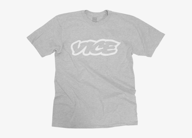 Vice Classic Grey T-shirt - Vice T Shirt, transparent png download