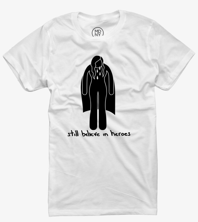 Crying Hero Women's White T-shirt $25 - Camiseta Pai Darth Vader, transparent png download