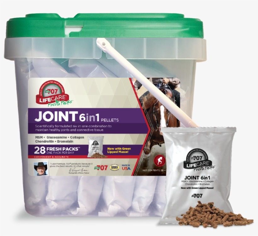 Lifecare Joint 6in1 - Formula 707 Joint 6-in-1 Daily Fresh Packs, transparent png download