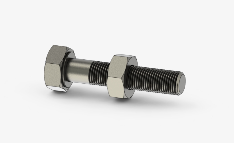Video Tutorial On Modeling And Animating Nut-bolt In - Bolt And Nut Png, transparent png download
