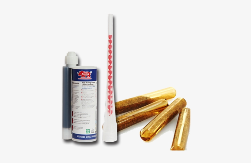 Taiwan Dual Cartridge, Adhesive For Chemical, Nuts - Spit M8 Resin Anchor Capsule (10mm Hole Required) 051500, transparent png download