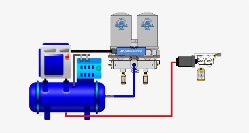 Zero Loss Auto Drain - Zero Loss Compressor Drain, transparent png download
