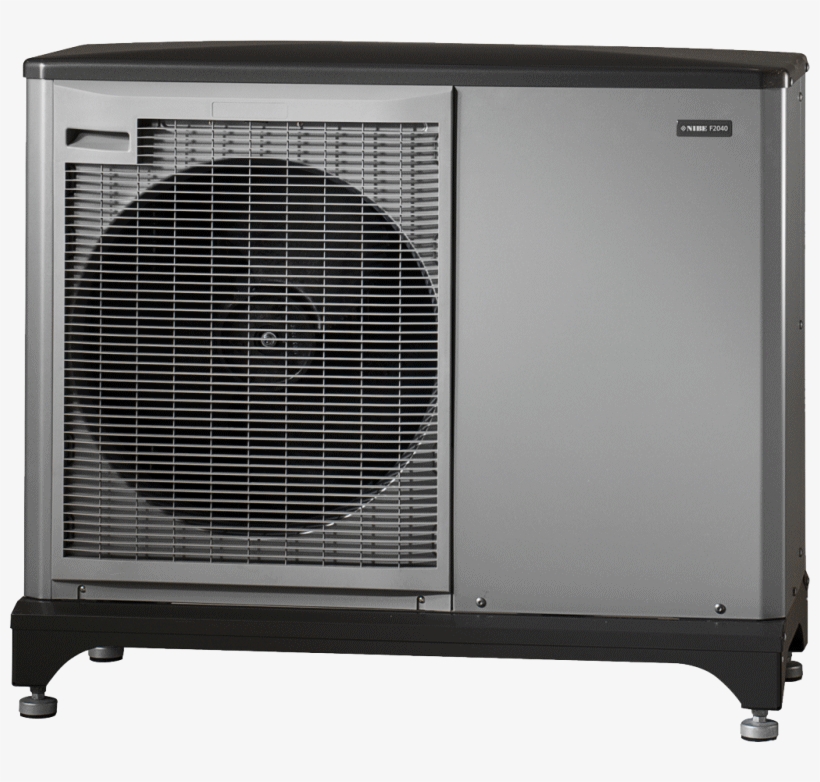 Air-source Heat Pumps - Nibe Air To Water Heat Pump, transparent png download