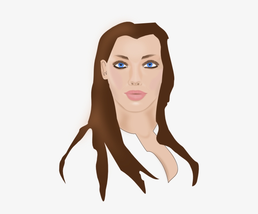 Woman Svg Clip Arts 444 X 600 Px, transparent png download