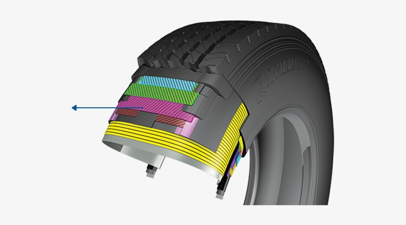 High Stock Resistance Casing, Even Wear - 295 80r22 5 Michelin X Multi Hd, transparent png download