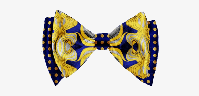 Be The First To Review U201cdesign Your Own Custom - Blue And Yellow Bow Tie, transparent png download