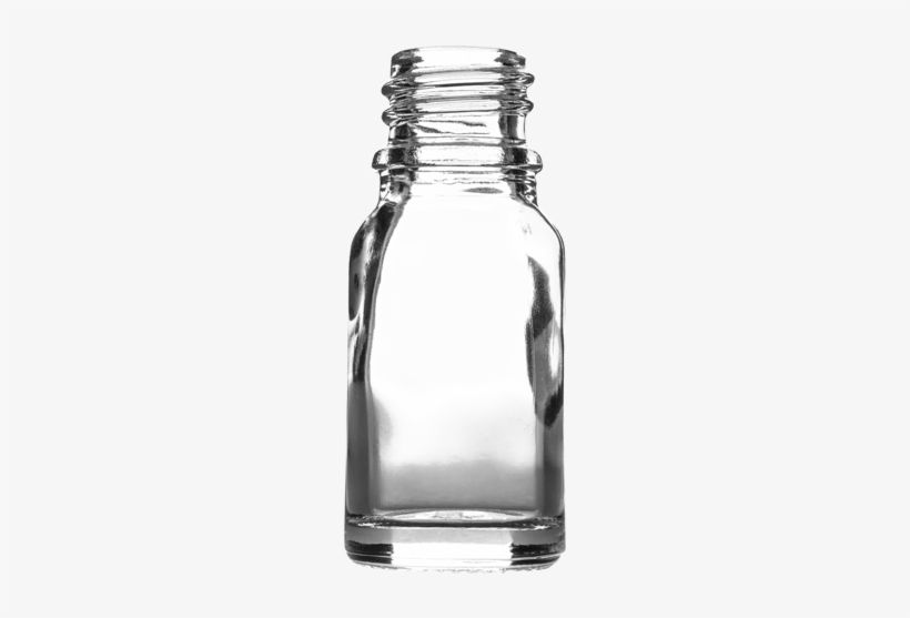 Bottle - Clear Dropper Bottle Without Background, transparent png download