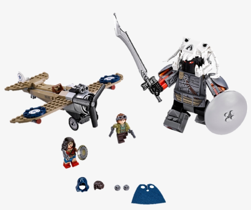 You Will Earn 6 Reward Points By Buying This Product - Lego Wonder Woman Warrior Battle, transparent png download
