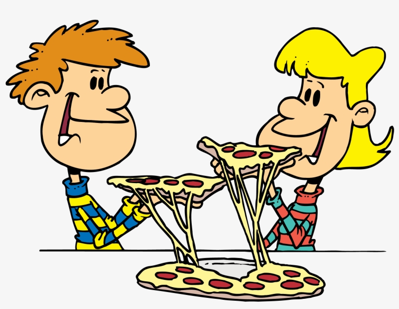 Eating Clipart Pizza Eating Pizza Clipart PNG Image Transparent PNG