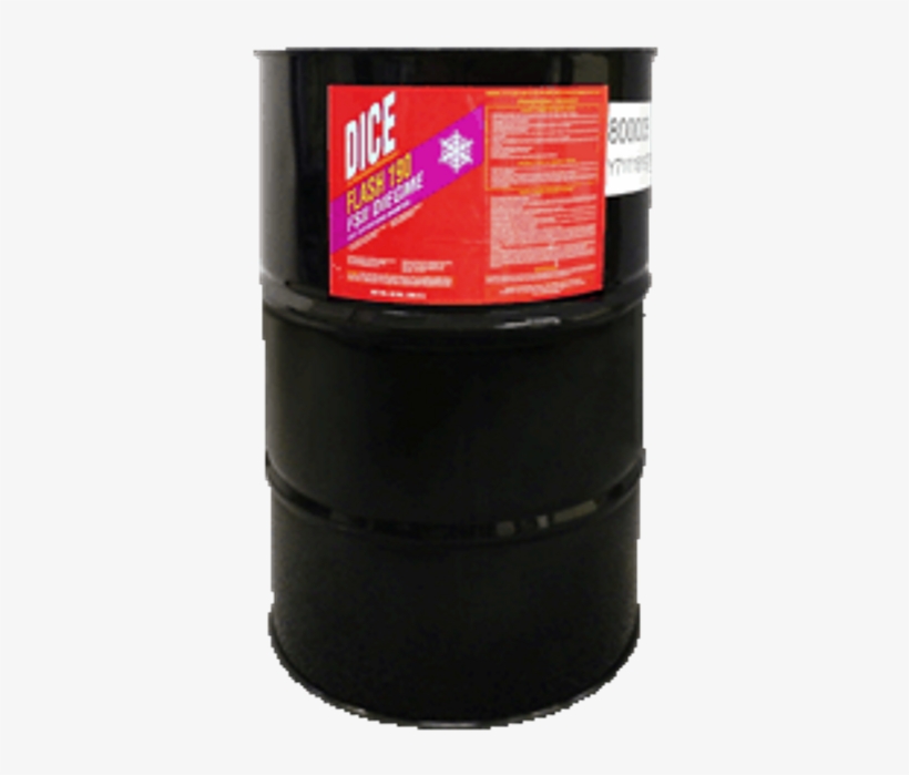 Dice Flash 190 55 Gallon Drum Item Code - Fuel System Icing Inhibitor, transparent png download
