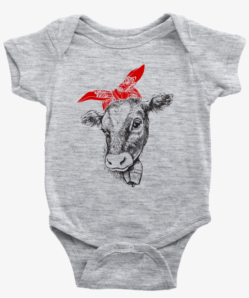 Cow Cute Baby - My Mom's An Awesome Vet Tech, transparent png download