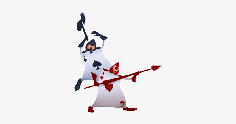 Card Soldiers Khrec - Alice In Wonderland Card Soldiers, transparent png download