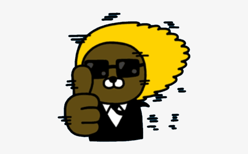 Jay-g The Super Cool Beaver - Kakao Friends Jay G, transparent png download
