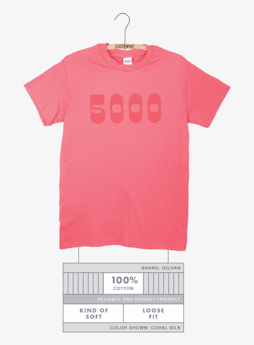 Clockwise5000 - Active Shirt, transparent png download