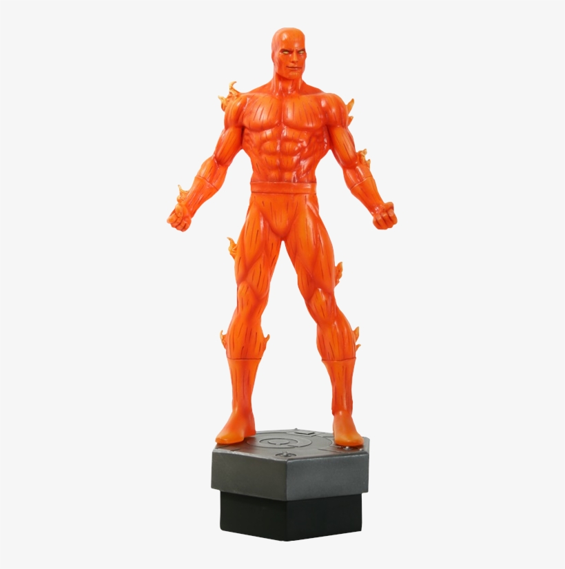 Human Torch Polystone Statue - Bowen Designs Johnny Storm: Human Torch Painted Statue, transparent png download