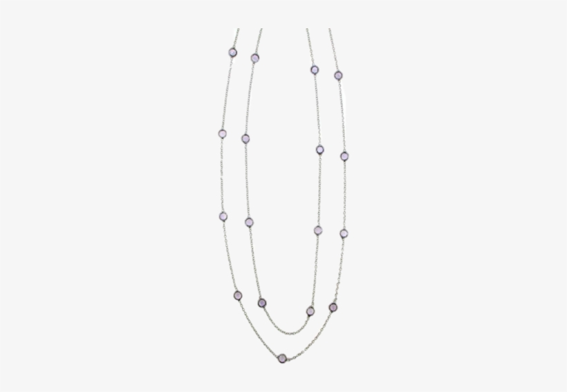 Amethyst Chain Model N7-004 - Gemstone, transparent png download