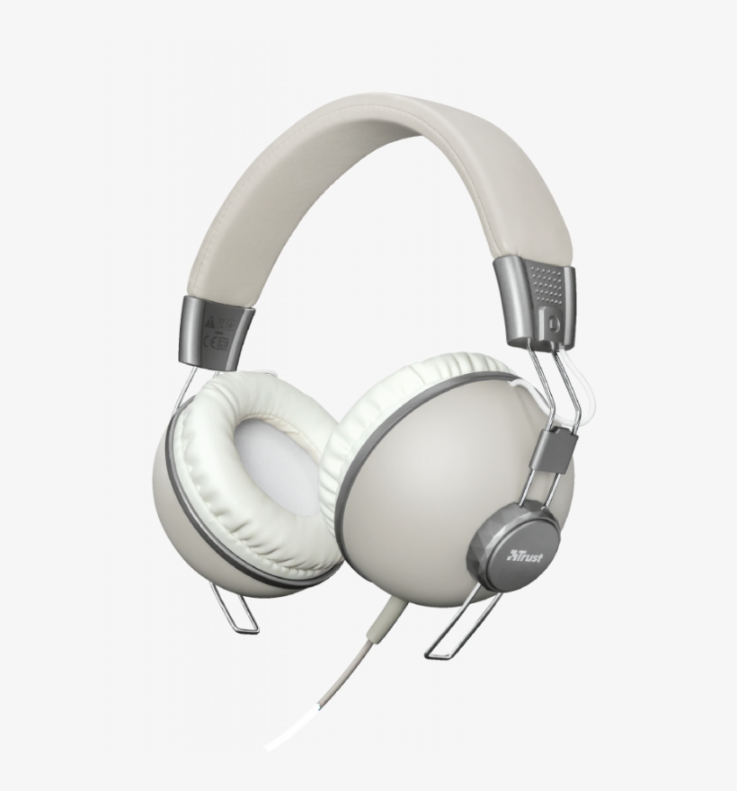 Multimedia/audio - Headphones - Microphone - Headset - Trust Noma Headphones Denim Wood, transparent png download