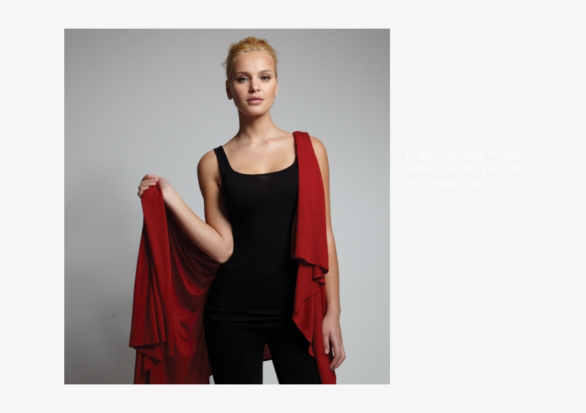 Step By Steps On The Bina Wrap - Girl, transparent png download