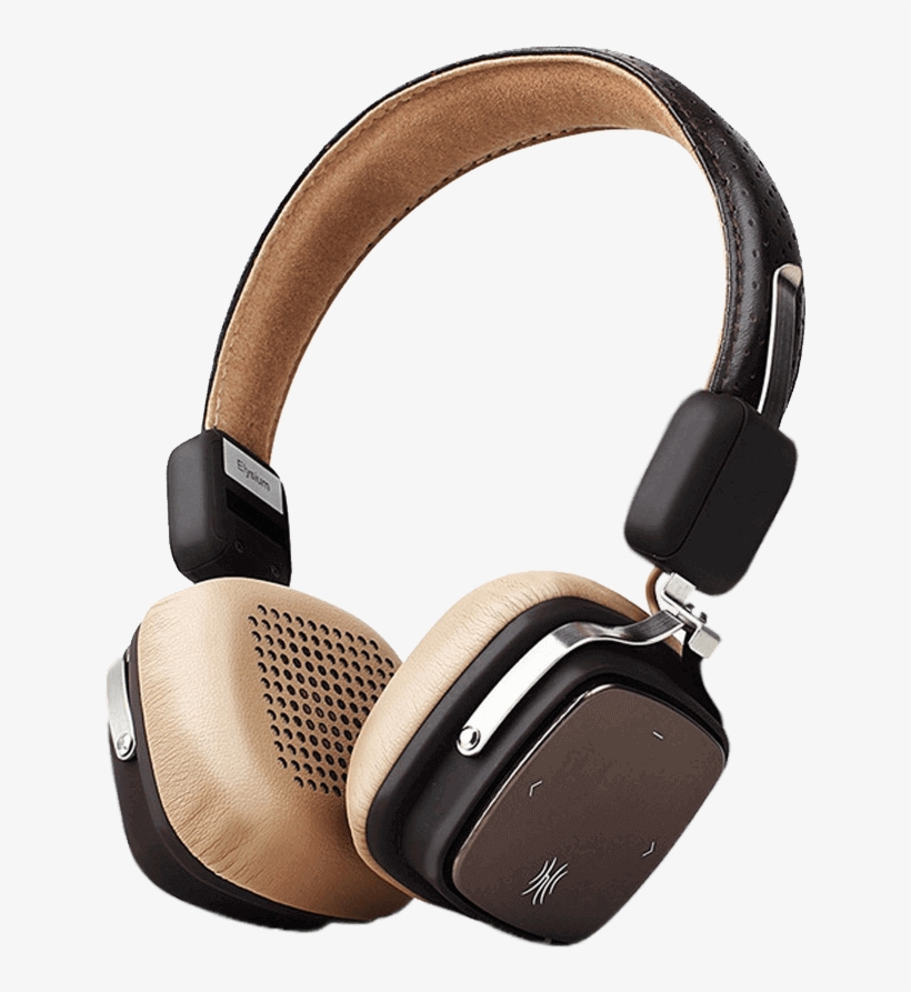 Retro New Styled Wireless Headphones With Mic - Vintage Style Headphones, transparent png download