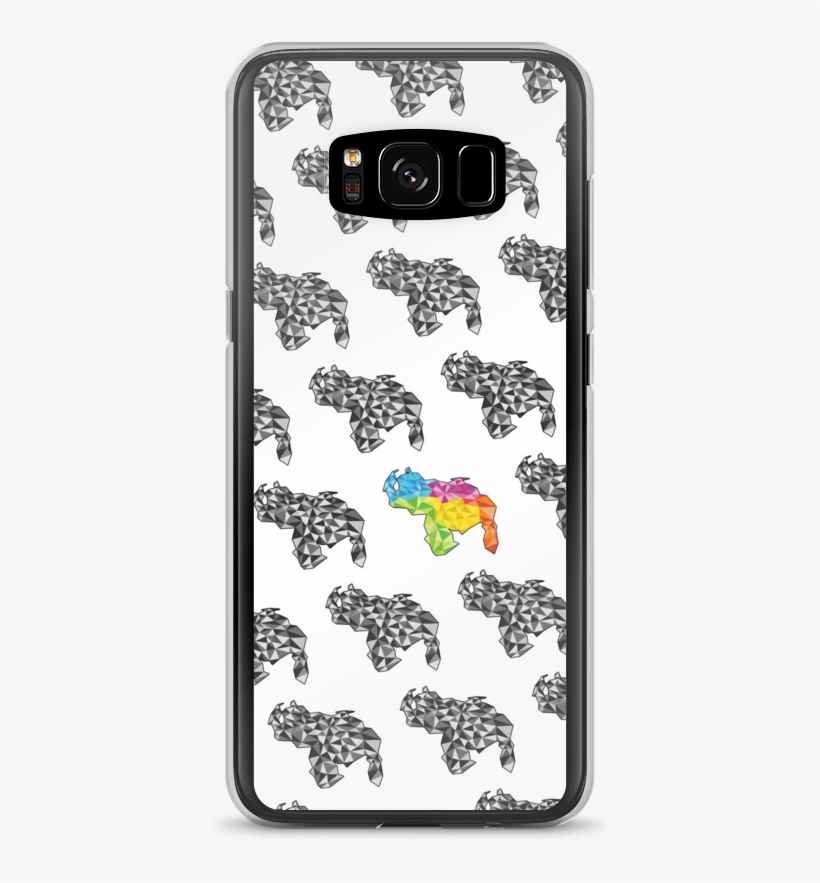 Samsung Cases Mapa Blanco - Mobile Phone Case, transparent png download