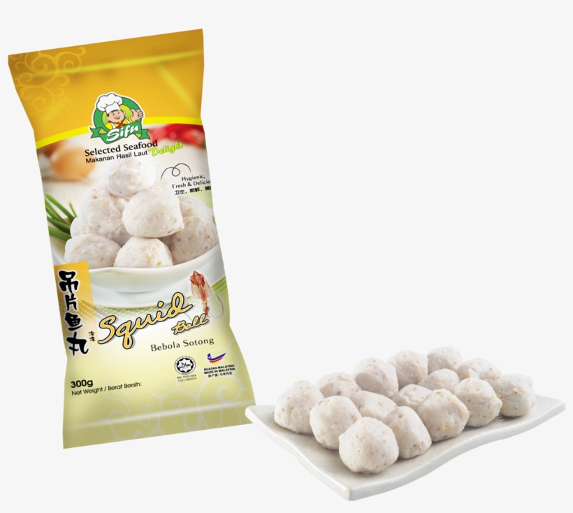 Squid Ball 300g/pack Horeca Suppliers - Squid As Food, transparent png download