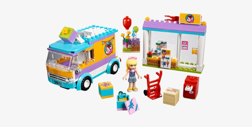 41310-myhobbies V=1495796043 - Lego Friends Gift Delivery, transparent png download