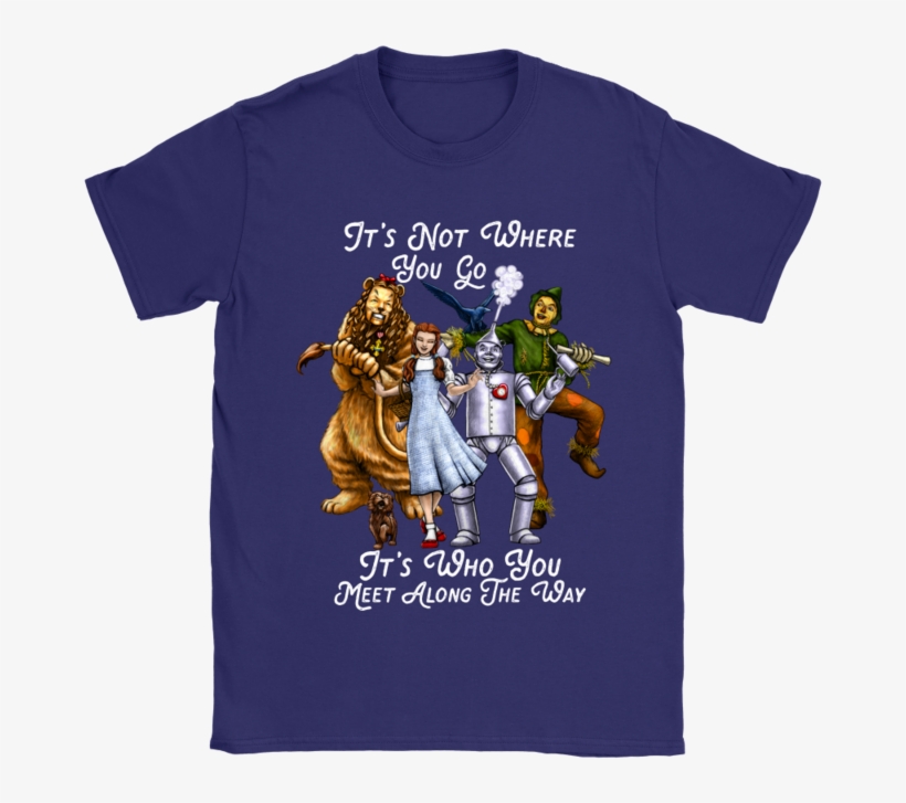 The Wizard Of Oz Women's T-shirt In Purple - T-shirt, transparent png download