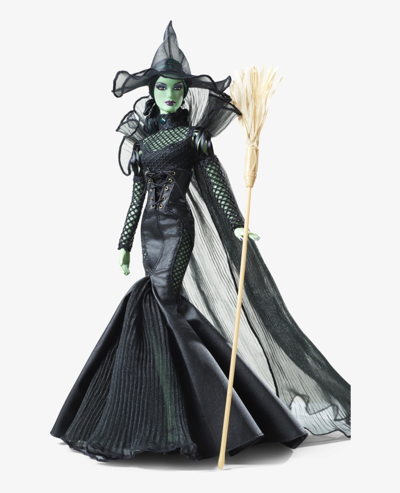 The Wizard Of Oz Fantasy Gl - Wicked Witch Of The West Barbie, transparent png download