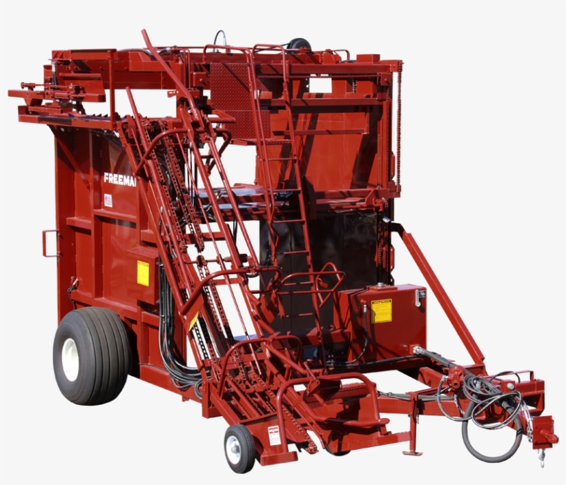 The Freeman 7000 Automatic Bale Wagon Stacks The Industry - Freeman Pull Type Bale Wagon, transparent png download