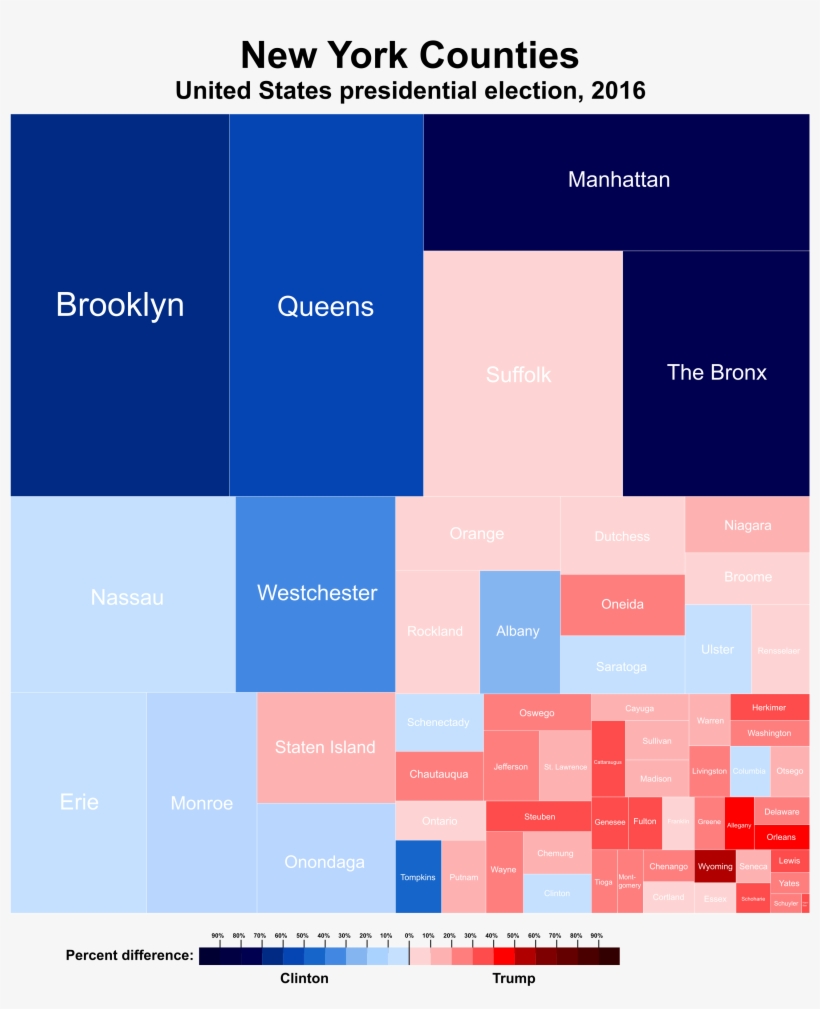 United States Presidential Election In New York, - 2016 Nyc Presidential Election, transparent png download