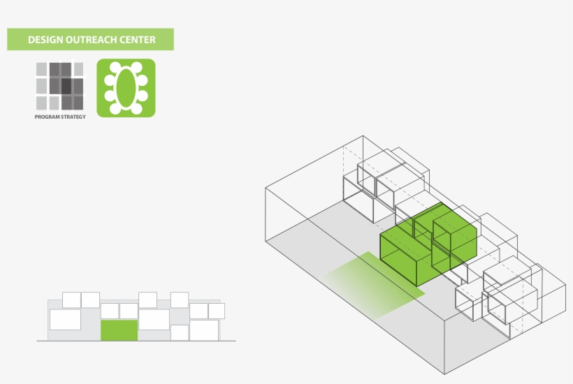 Into A Community College And Design Center, Specifically - Diagram, transparent png download